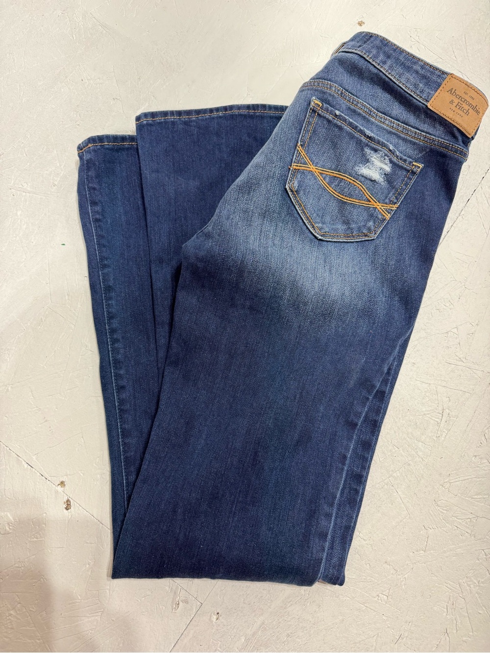 Abercrombie & Fitch Women's Indigo Stretch Skinny Jeans